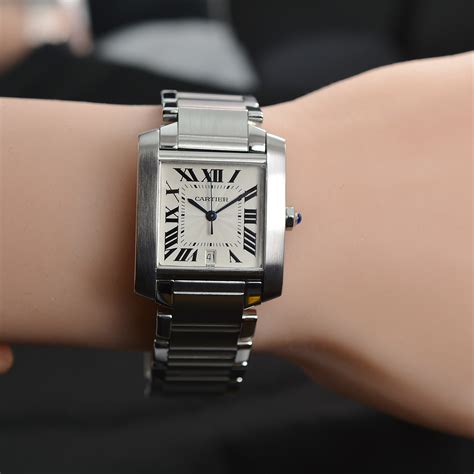 cartier watcj|cartier tank française watch.